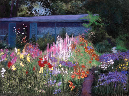 Baudy Hotel Garden, Giverny