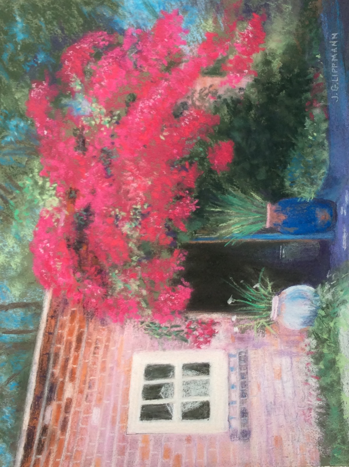 Baudy Hotel Garden, Giverny