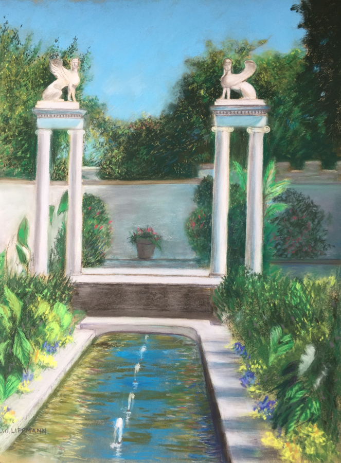 Baudy Hotel Garden, Giverny